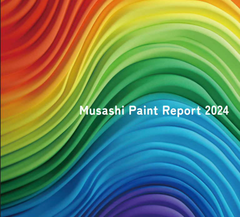 First issue of our CSR report “Musashi Paint Report 2024”