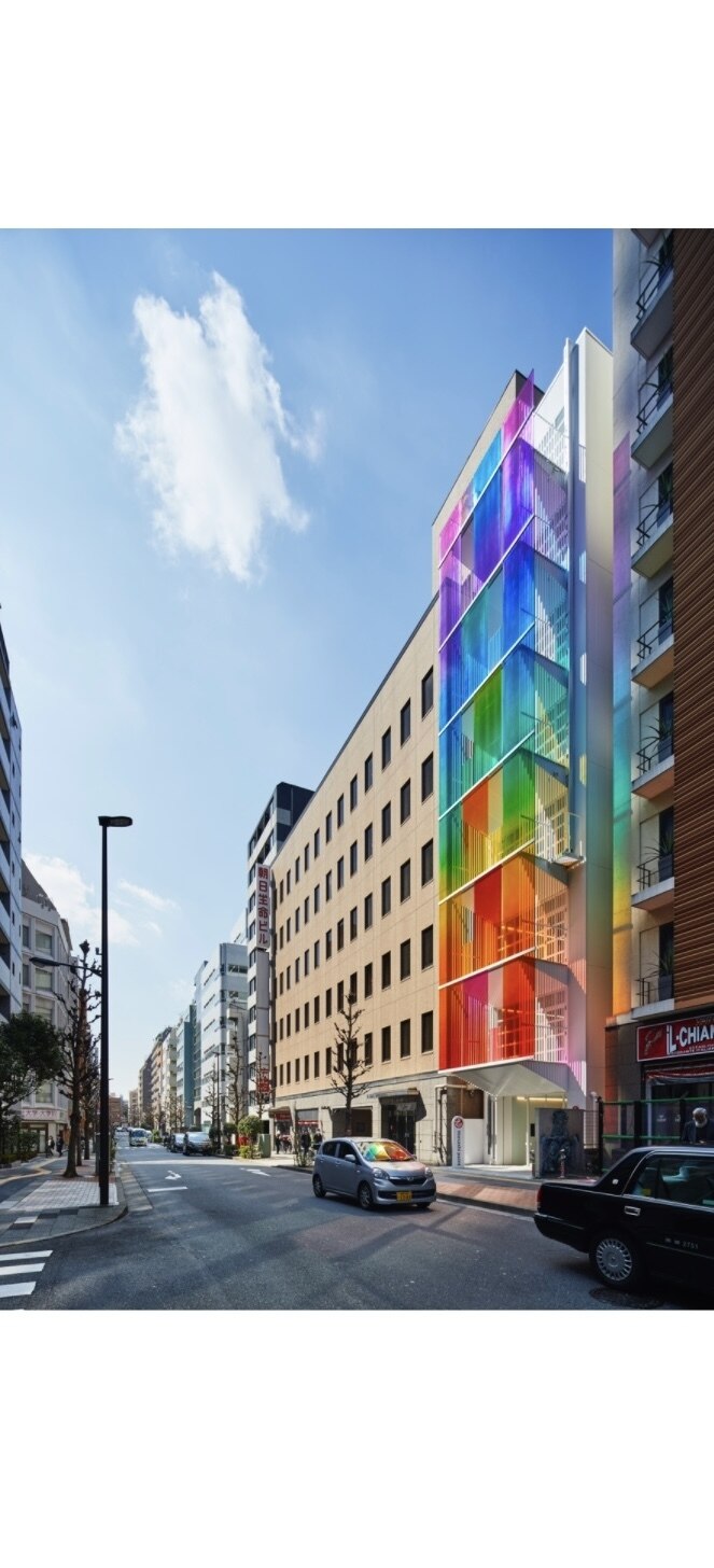 [AWARDS] Musashi Paint head office building “VERTICAL RAINBOW in TOKYO” selected as “Top 10 Commercial Posts of 2024.”